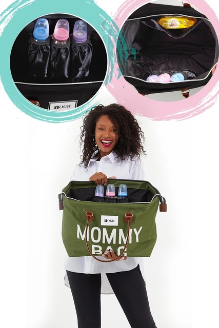 Mommy Bag Mother Baby Care Bag Big size Thermos Baby Bottle Compartment  Shoulder Bag Hospital Outlet Bag - AliExpress