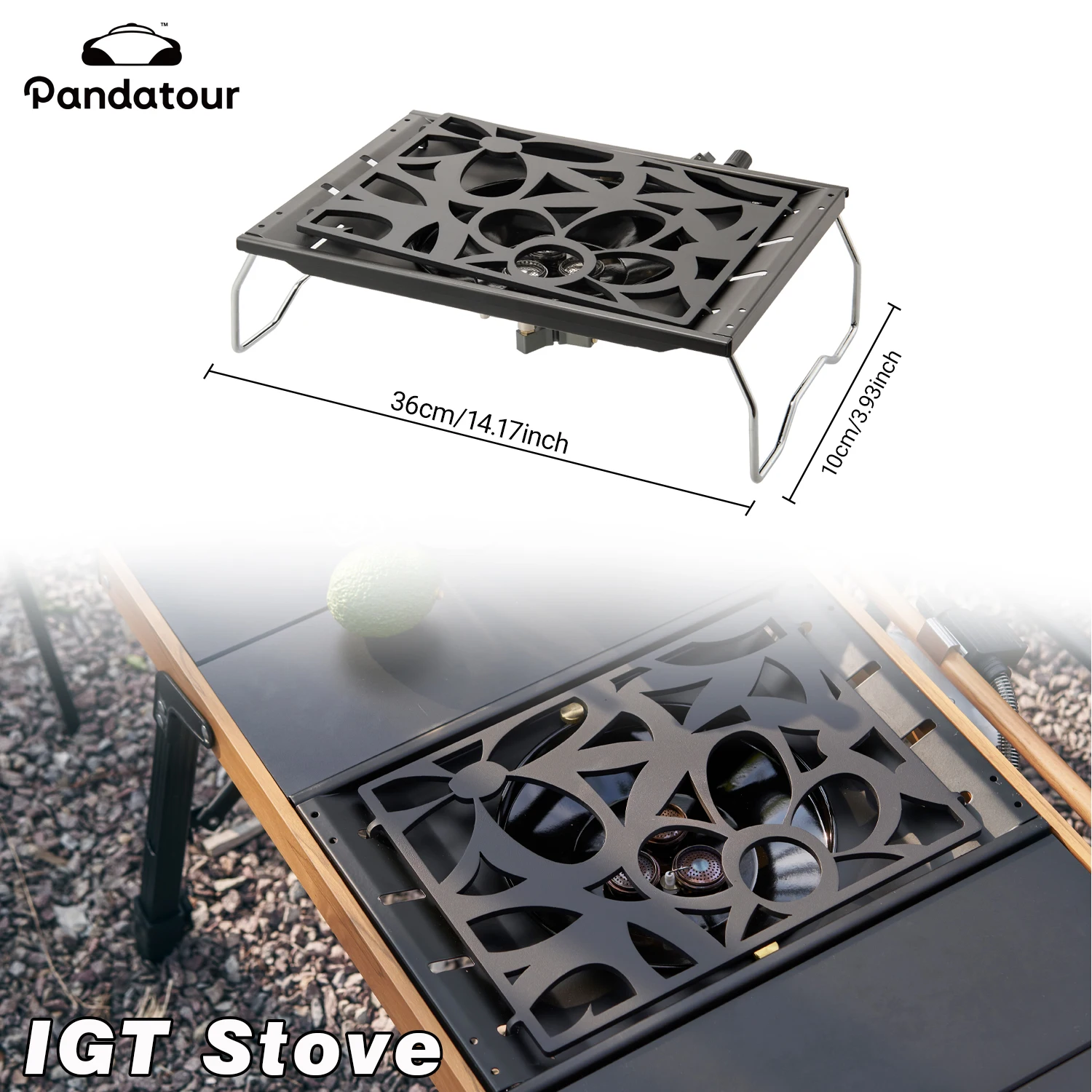 High Firepower IGT Folding Camping Stove 2