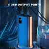 50000mAh Power Bank With 4 USB Output Port LED Display Fast Charging High-power External Battery Charger For Mobile Phone Laptop