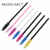 MASSCAKU Mascara Wands Brush Eyelashes Extension Individual Removing Applicators Disposable Mascara Brushes Makeup Tools 1