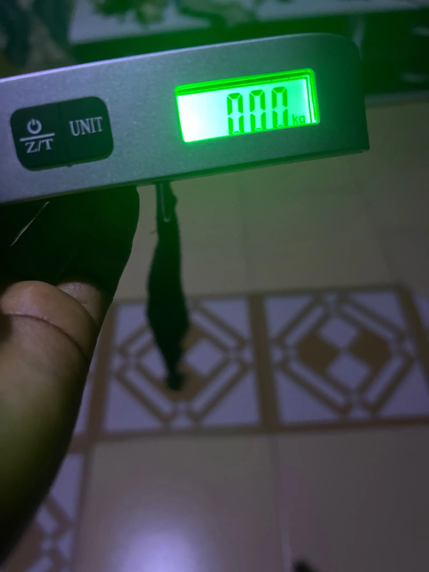 Balance électronique portable pour valise – Pèse-bagage numérique 50 kg / 110 lb avec écran LCD rétroéclairé photo review