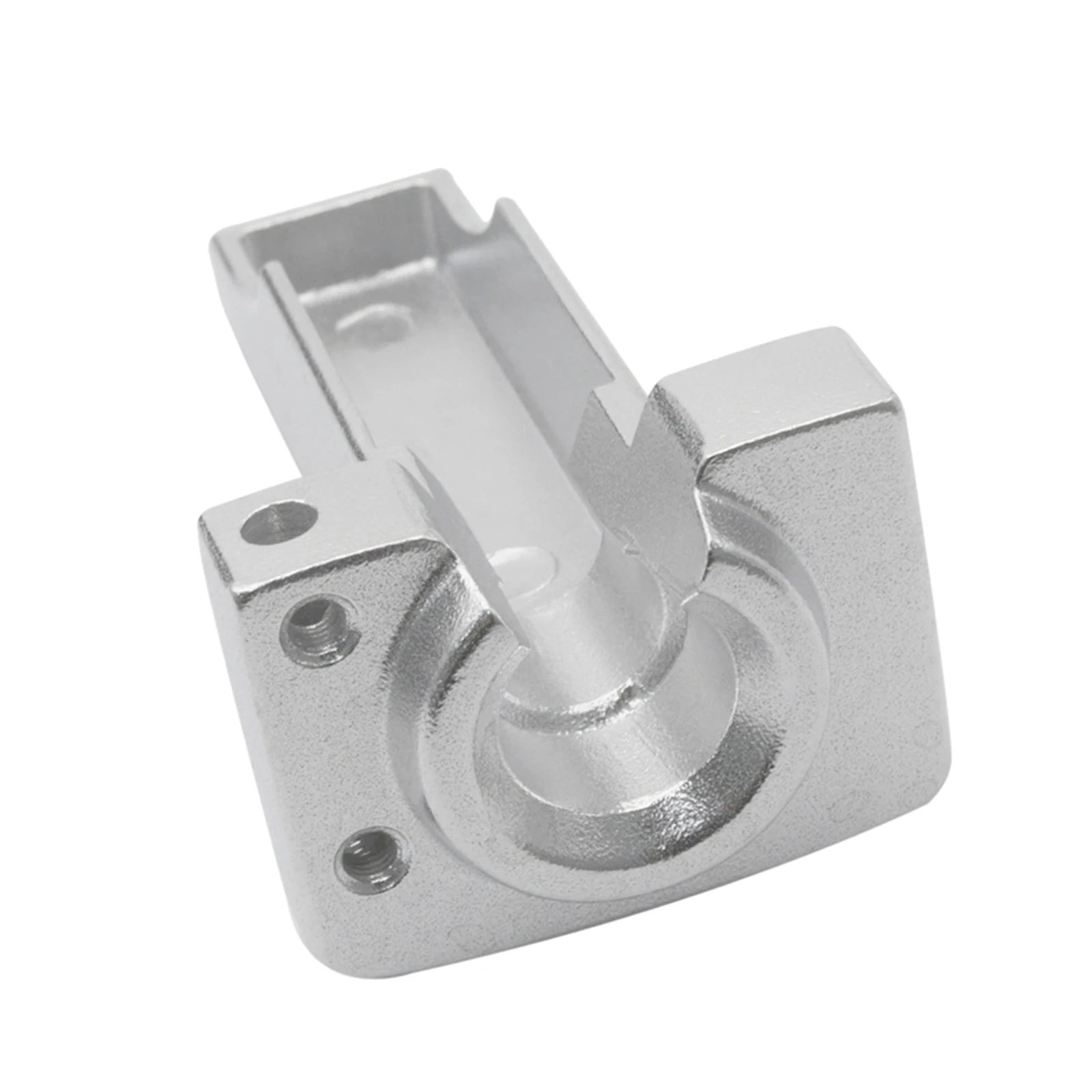 Support pour fer à souder en alliage d'aluminium moulé, vue de dessus avec éponge intégrée