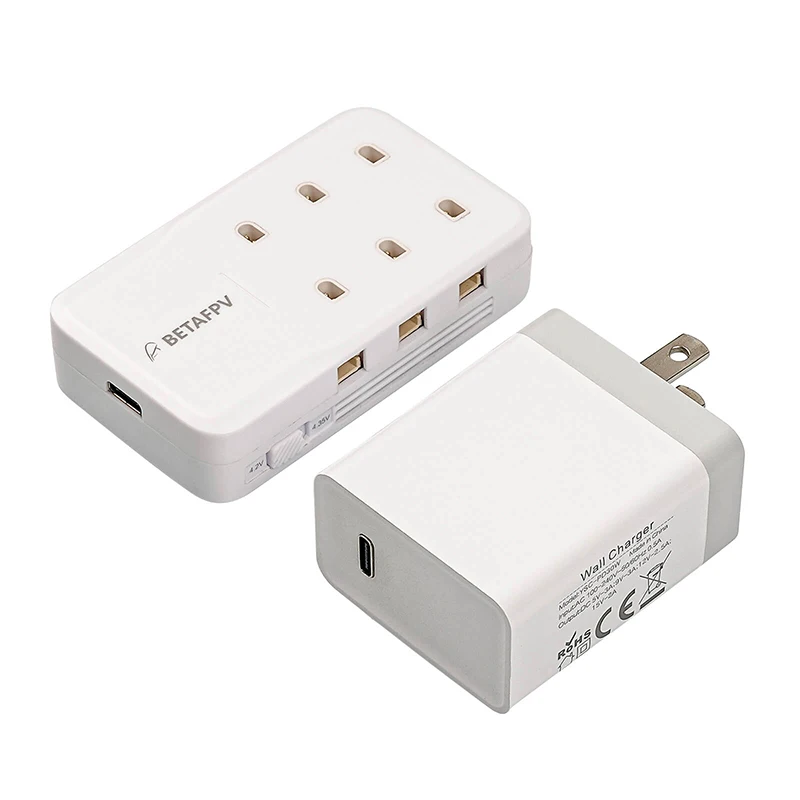 Chargeur Batterie 1S 6 Ports PH2.0 BT2.0 pour RC