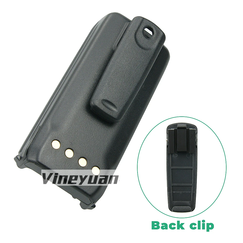 Bateria Recarregável Marinha do Walkie-talkie de 7.4v 1140mah Fnb110li Li-ion para o Horizonte Padrão Hx290 Hx290s com Grampo da Correia - Image 3