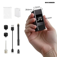 BSCOBBER pompe à Air Portable A3S vélo jauge numérique affichage Schrader Presta pneus électrique gonfleur de pneus 120PSI Mini pompe 1