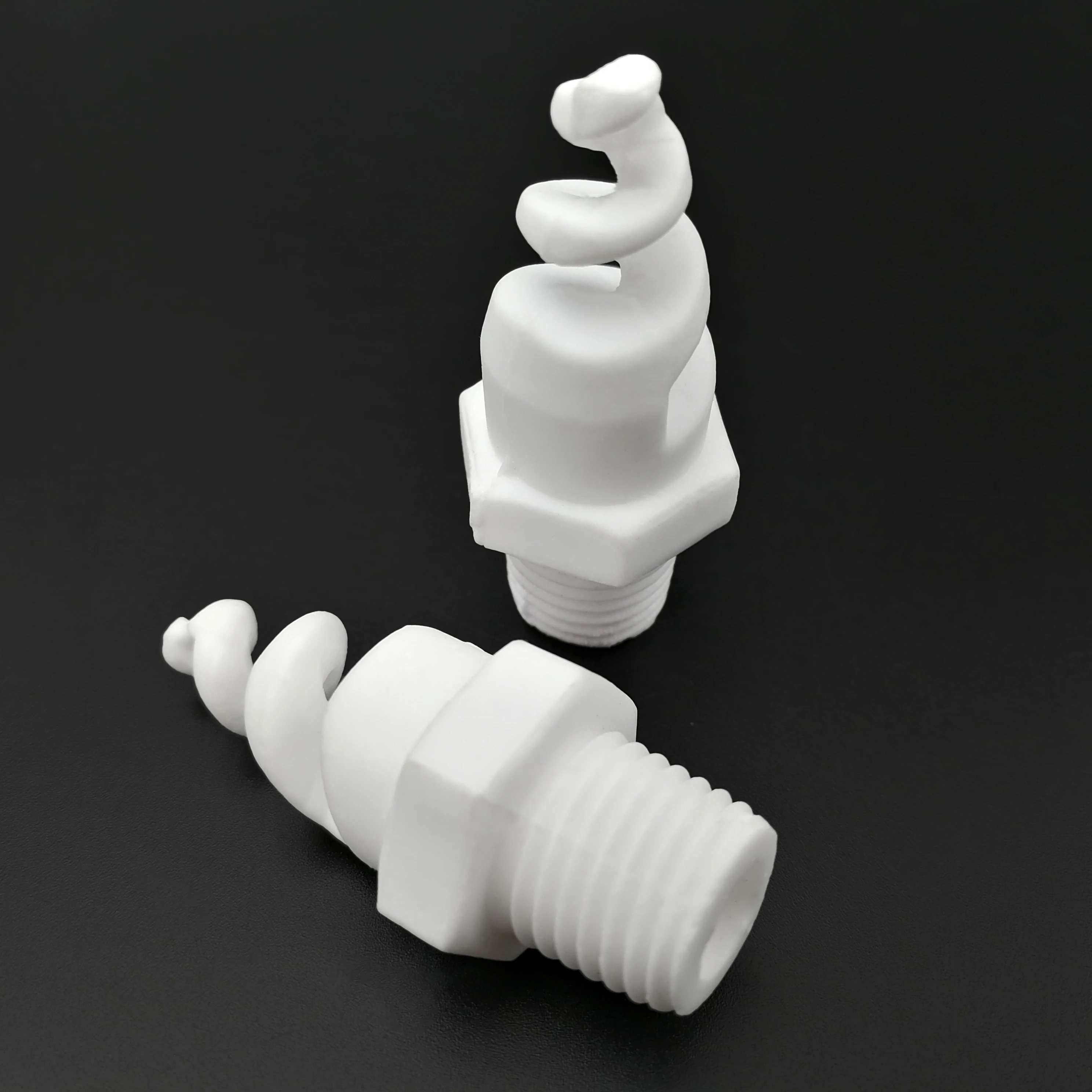 Ceramic Swirl &spiral Jet Spray Nozzle For Dedusting,dust Removal
