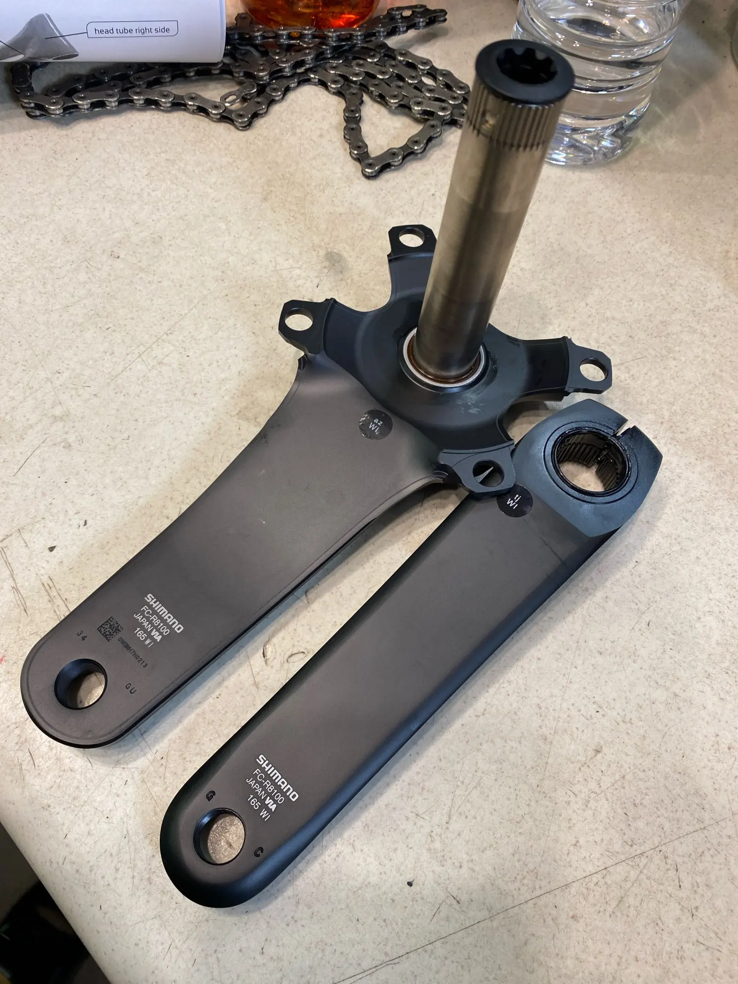 シマノ ULTEGRA R8100 クランクアーム FC-R8100 クランクセット