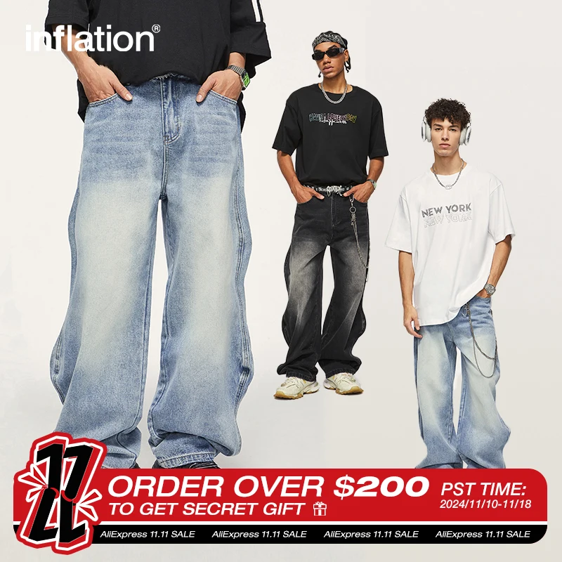 Denim Pants Trousers Unisex Boyfriend Jeans Plus Size
