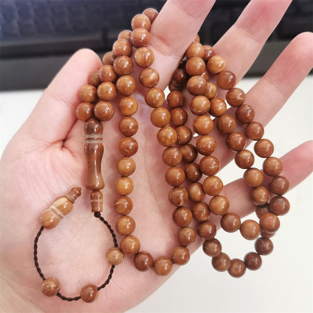 Tasbih men Natural kuka Wood muslim Misbaha prayer beads