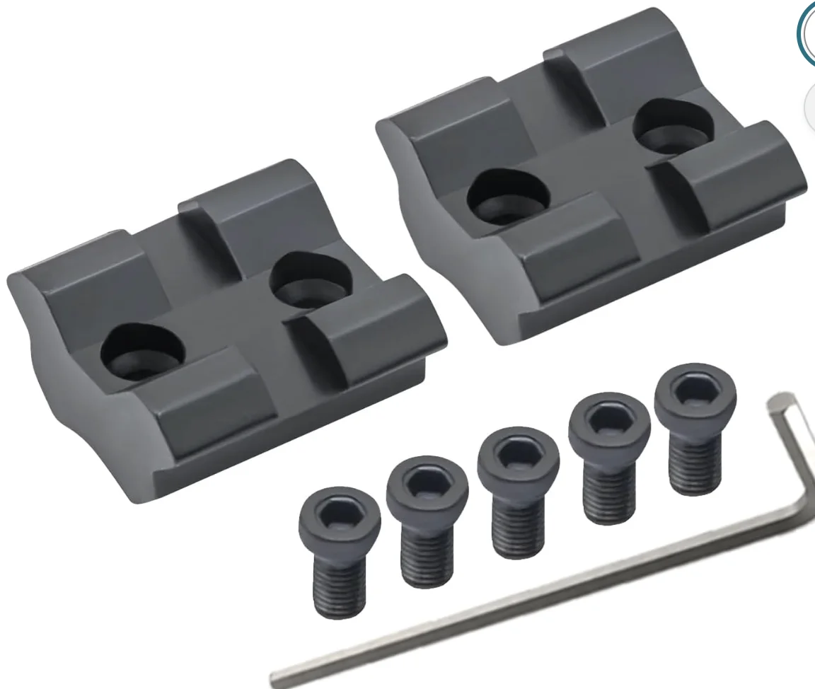 2-PC Each 21.2 Inch Long Savage 70459 Rascal Scope Mount Base Kit Rail ...
