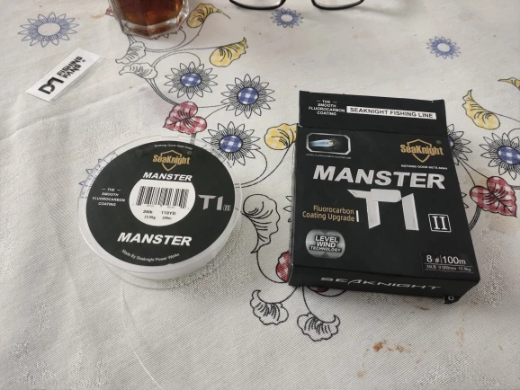 SeaKnight Brand MANSTER T1 II Series Two-layer Fluorocarbon Coating Fishing Line 100M 50M Fast Sinking Line Stronger 3-100LB photo review