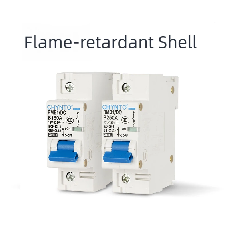 High-Capacity DC Battery Circuit Breaker with Overload Protection