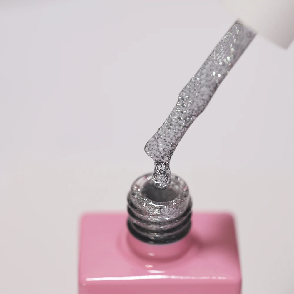 FZANEST Platinum Gel 15ml Nail Gel Colors Nail Art Paint metallic gel for Nails 4 Colors High Density Flash Nail Polishes 2024 5