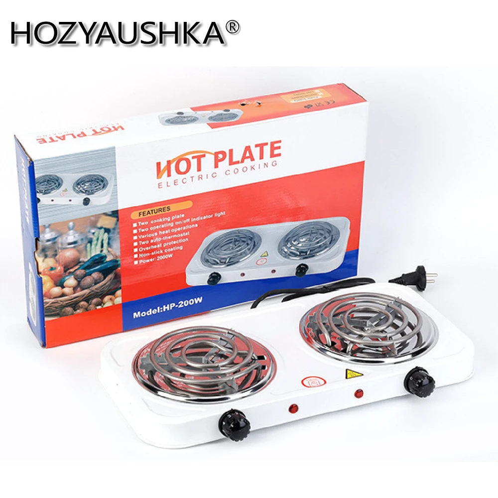 black 2000W double-ended spiral tube electric furnace without radiation 3