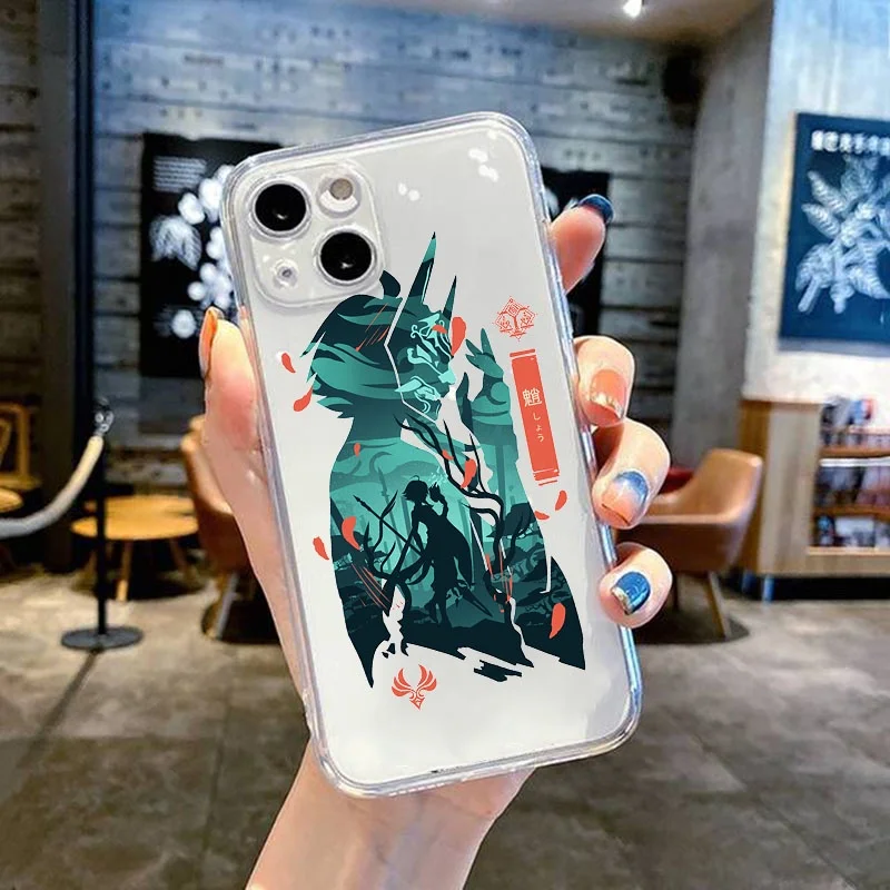 Gein Shein Anime TPU Phone Case for IPhone 15 14 13 12 11 Pro Max MiNi 8 7 6 Plus SE 2020 images - 6