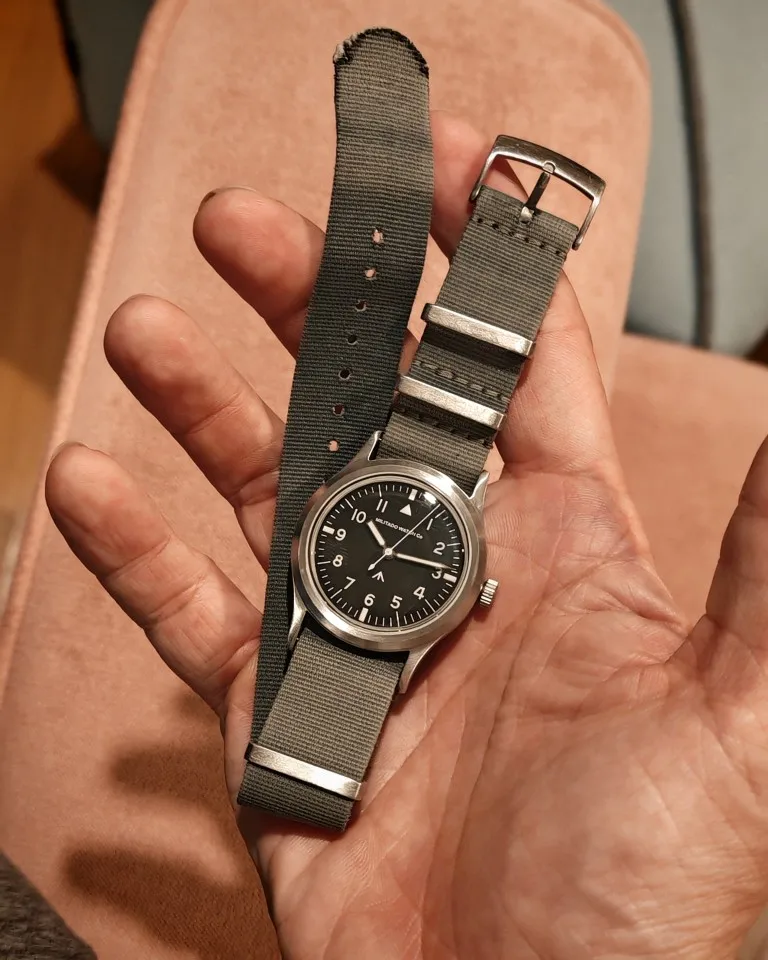 Militado ML14 36mm Watch VH31 Sweep Second Quartz Movement Watch