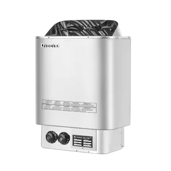 Diooist Sab เตาซาวน่าไฟฟ้า, เครื่องทำสปาอบไอน้ำควบคุมภายในด้วยสแตนเลส3KW ขนาดเล็ก 1
