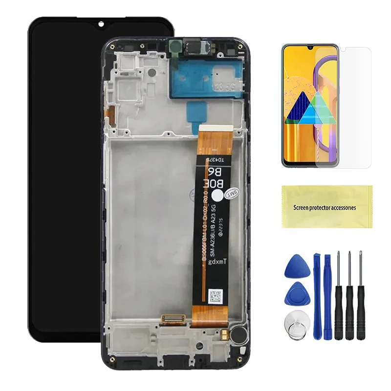 Écran LCD Avec Chassis Pour Samsung Galaxy A23 5G - Modèles SM-A23U, B, E, /DS, DSN, Neuf