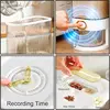 Clear Airtight Rice Dispenser - Large Capacity with Measuring Scale & Moisture-Proof Lid (For Grains/Coffee/Beans) 5