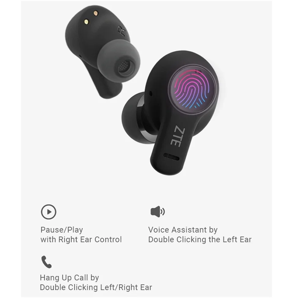 Audífonos ZTE Live Buds TWS - Negro ZTE | falabella.com