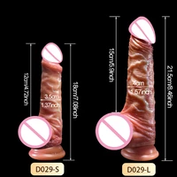 Tragbare realistische Strapon Dildo Haut Hoden gleiten Anal Vagina sexy Erwachsenen Masturbation großen Penis für Frauen Sexspielzeug Dildos sexy toi for women erotik mastribution for man sexy towys anal dildo sextoy 6
