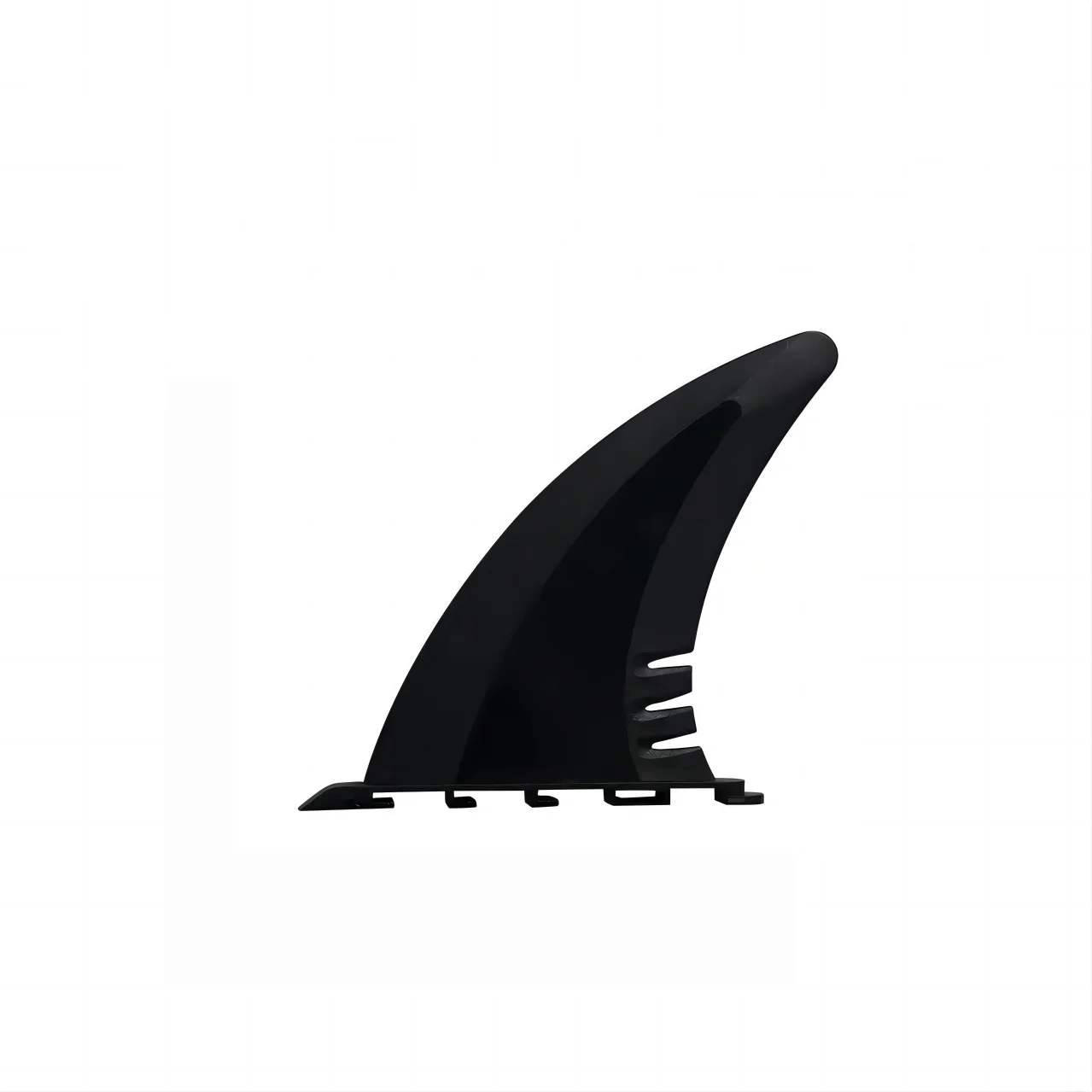 Inflatable Stand-Up Paddle Board with Central and Side Fins
