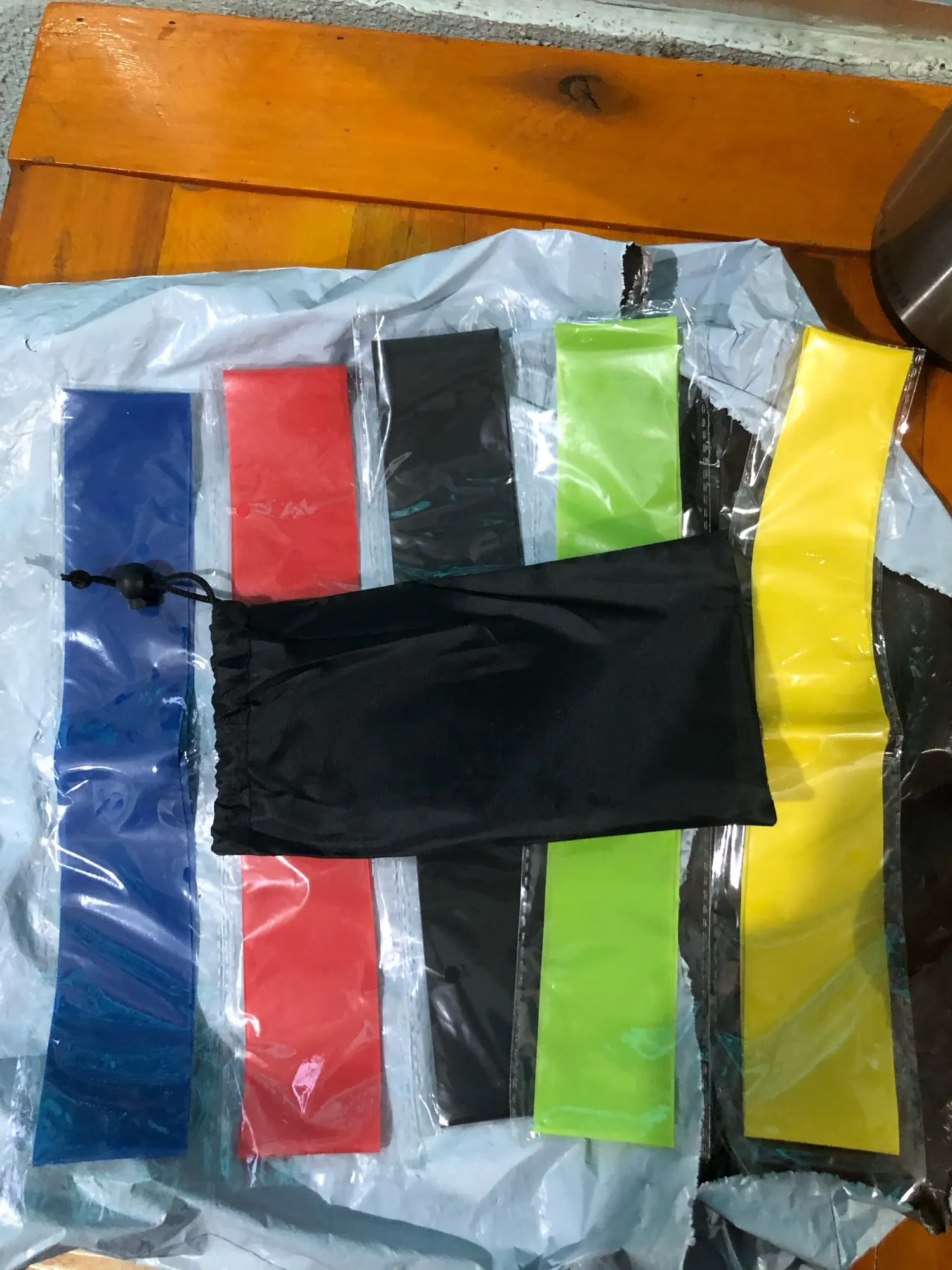 Cross-border Dedicated Yoga Latex Tension Ring Elastic Band Thin Legs Hip Lift Resistance Band photo review