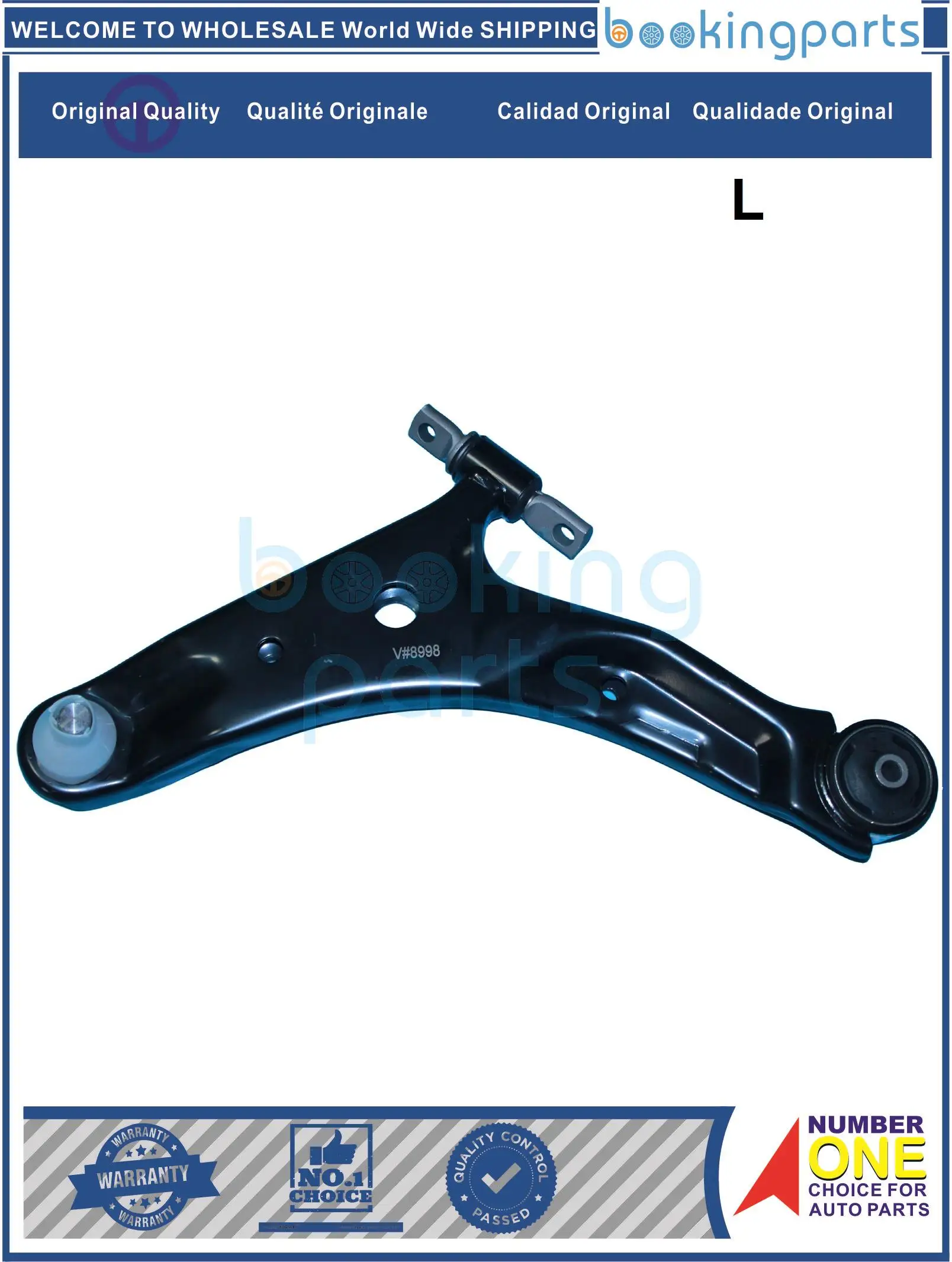 

COA38893(L-B),54501-26000,5450126000,54500-26000,5450026000,5450126000K Control Arm For KIA SANTA FE 01-06,SPORTAGE 06 4WD