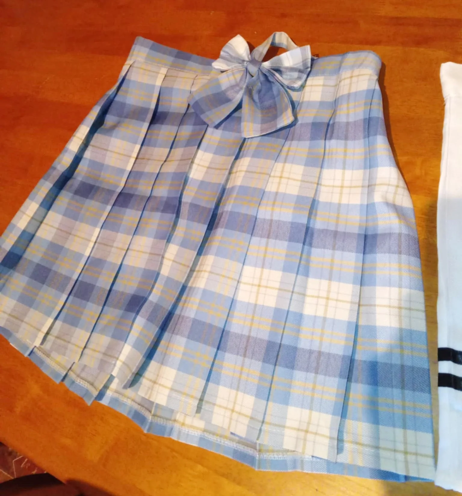 JK Summer Plaid Skirt Collection photo review
