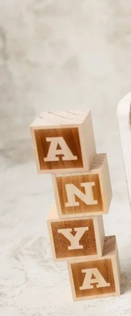 Custom Wooden Name Blocks - Nursery and Baby Shower Party Gifts photo review