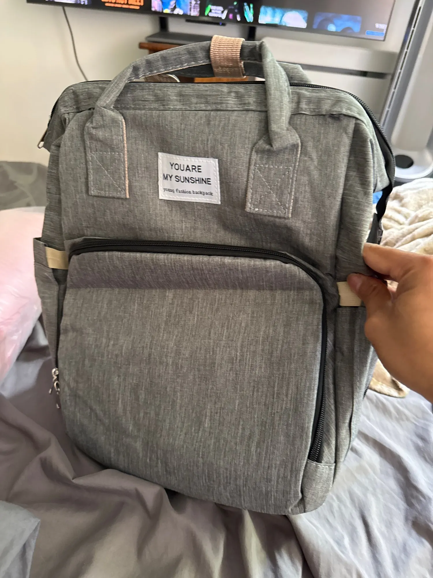 Sac à langer bébé PetitNuage© – Grande capacité & multi-fonction