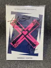  THE CHAOS CHAPTER FIGHT OR ESCAPE TXT Autographed 2nd album Repackage CD K-POP 2021 