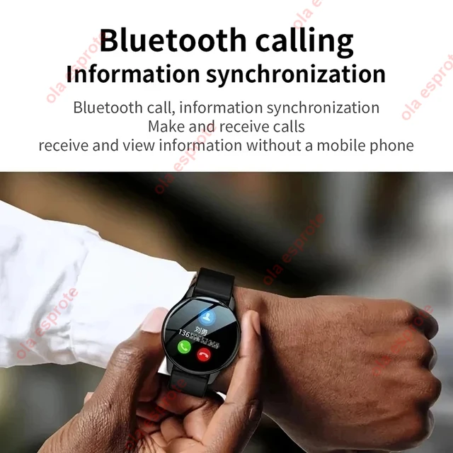 2024 New in Smartwatch 6 Men Full Touch Blood Pressure Blood Oxygen Bluetooth Call Sports Smart Watch Men Women For Android IOS 2