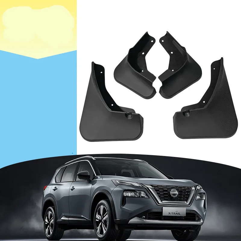 

Шина крыло брызговиков для Nissan Rogue X-Trail XTRAIL T33 2021 2022 Брызговики от грязи Брызговики автомобильные аксессуары