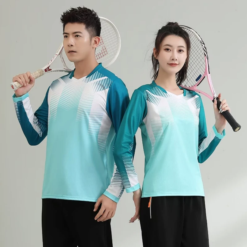 Long Sleeve Table Tennis Clothes Superb Quality Low Price Badminton Shirt New Men Women Volleyball Ping Pong Golf Jersey