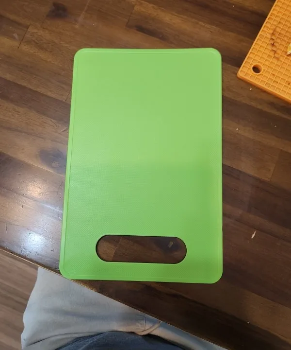 Creative PP Square Chopping Board, Non-Slip Vegetable & Fruit Cutting Board photo review