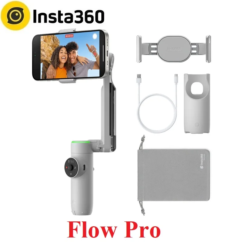 Insta360 Flow Pro- AI-Powered Smartphone Auto Tracking Phone  