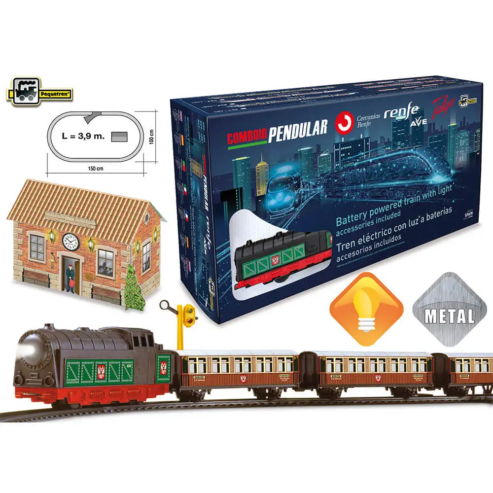 Tren Eléctrico Vias Pequetren TREN ELECTRICO HS TRAIN PEQUETREN 705