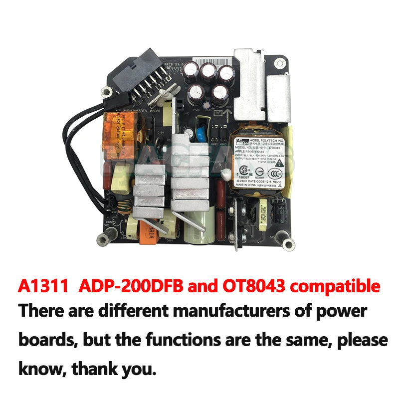 Original A1312 A1311 Power Supply for iMac 27“ A1418 A1481