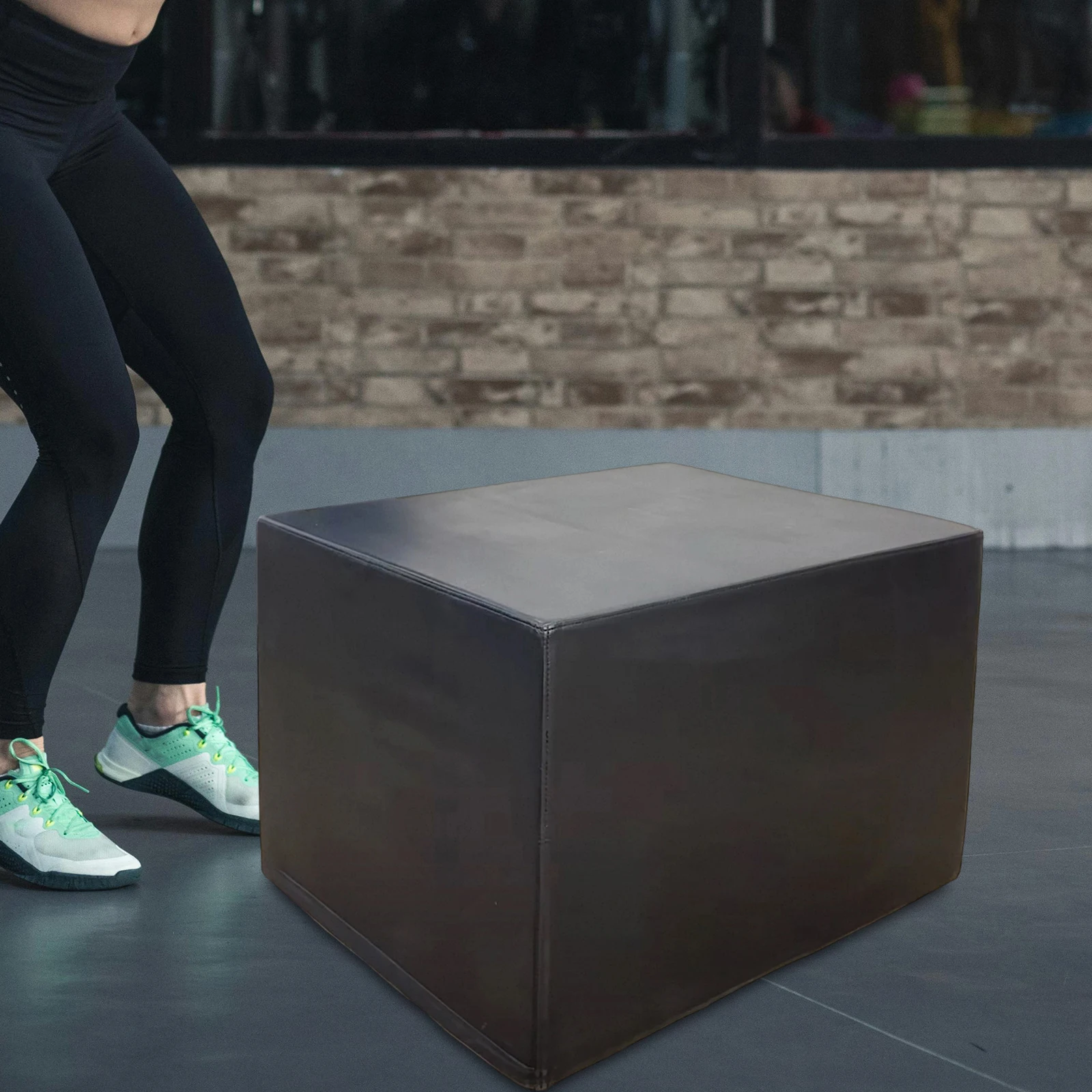 3 in 1 Jumping Box Portable Plyo Box Home Gym Workout Equipment for Conditioning Strength Training Fitness Exercise 30x35x40cm