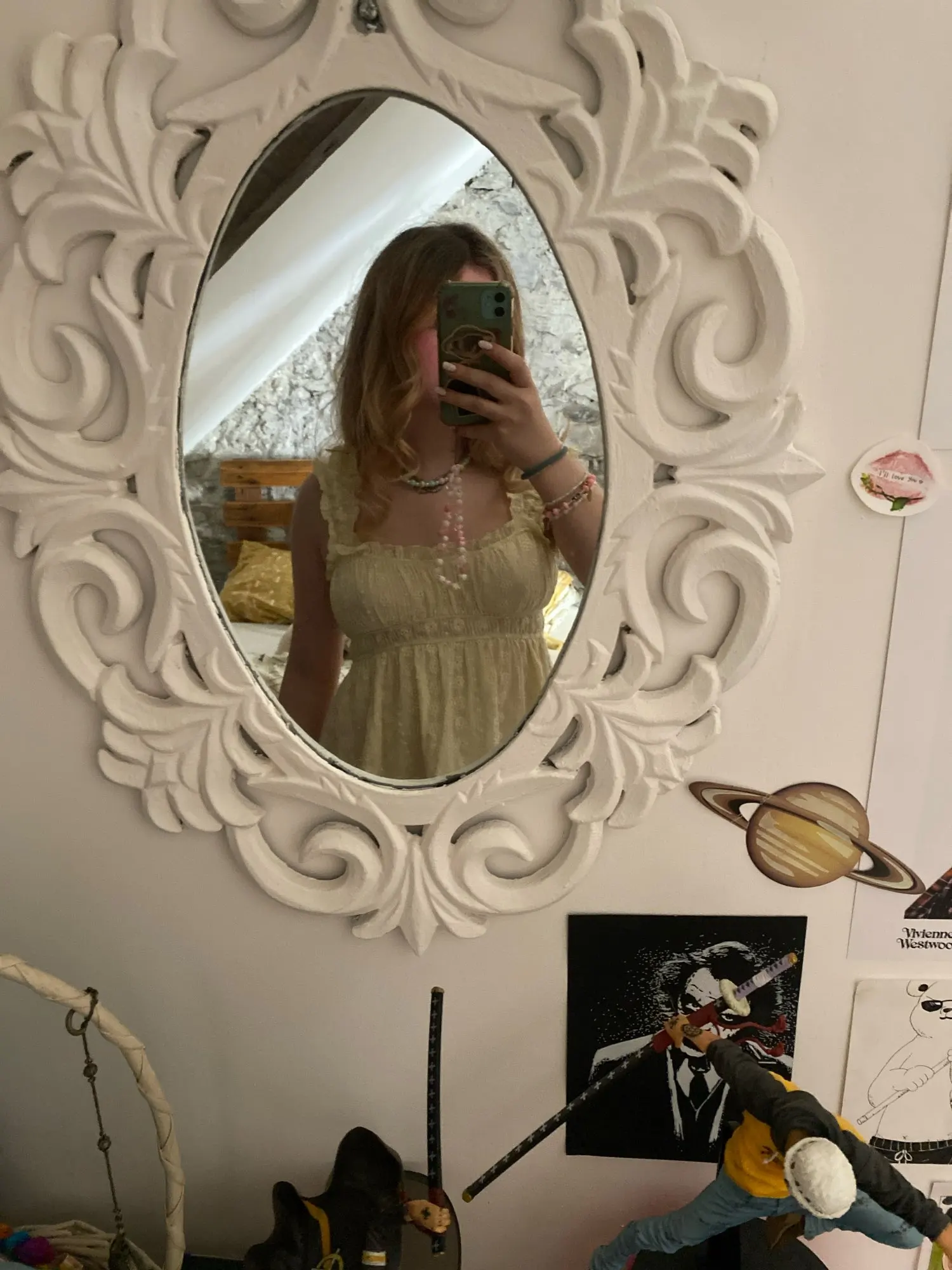 Summer Floral Embroidery Sleeveless A-Line Beach Dress photo review