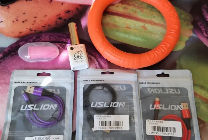 USLION 3A Micro USB Cable Fast Charging for Samsung Xiaomi Huawei Realme OPPO Android Mobile Phone USB Data Wire Cord 0.5/1/2/3M photo review