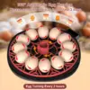 22088-4ed219.jpg 12 Automatic Egg Incubators for Hatching Eggs Whith Smart Temperature Control, Auto Turner, LED Candling for Chicken, Duck, Quai
