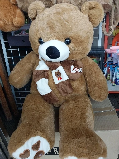 Teddy Bear With Scarf photo review