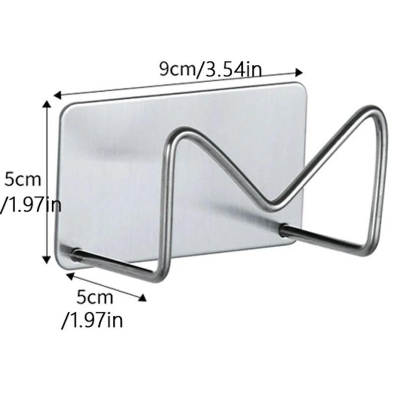 Adhesive Sponge Caddy Under Cabinet Storage for Kitchen Sink Organization