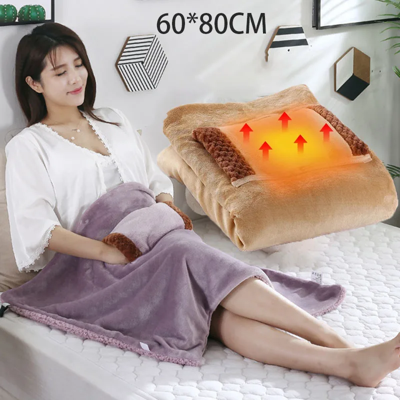 5v USB Electric Blanket Soft Thick Bed Warmer Machine Washable Constant  Temperature Power Supply Winter Home Office Heater Pad - AliExpress
