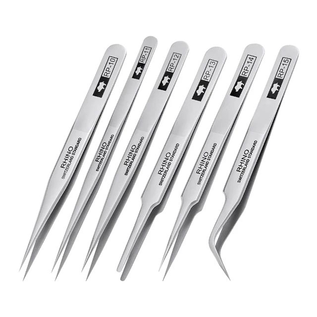 Precision Stainless Steel Tweezers for Electronics 1