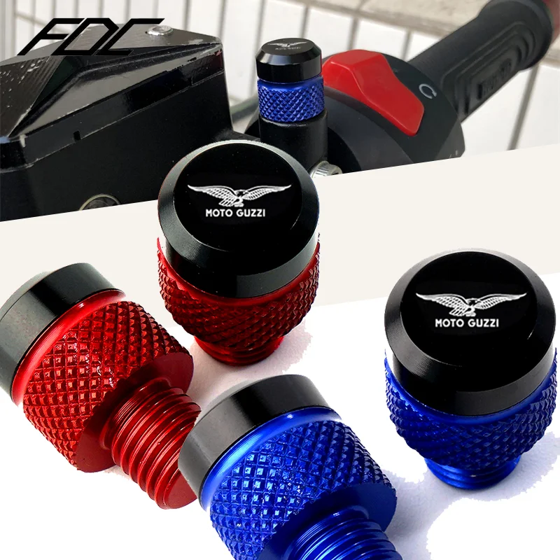 Per Moto Guzzi V85 Tt V100 Mandello V7 Stone/Special 850 V9 Bobber 850 Moto M10 * 1.25 Specchi Foro Spina Viti Caps Cover