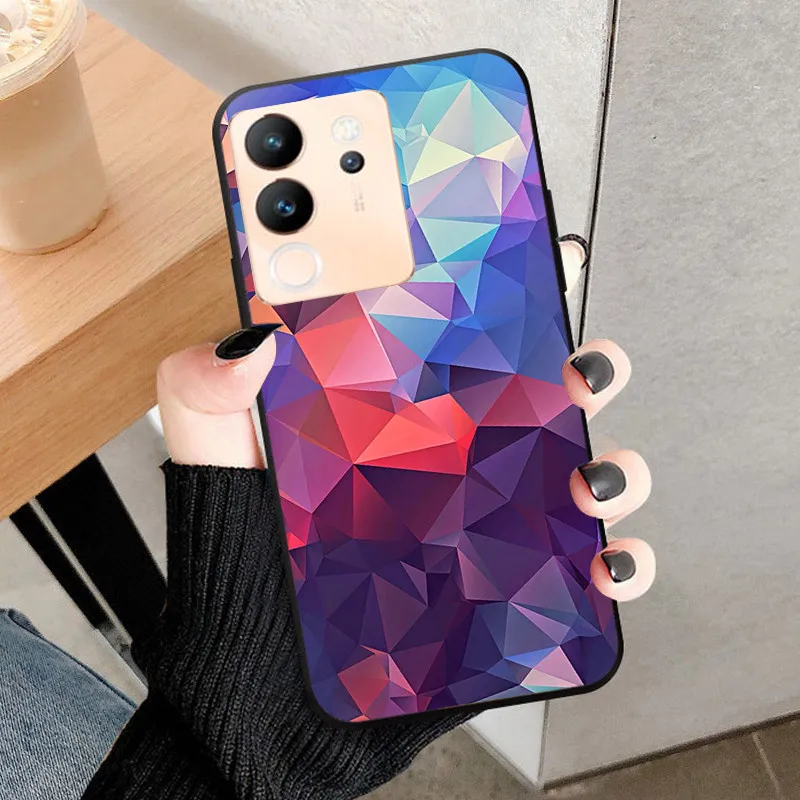 Sleek Black Soft Silicone TPU Protective Phone Case