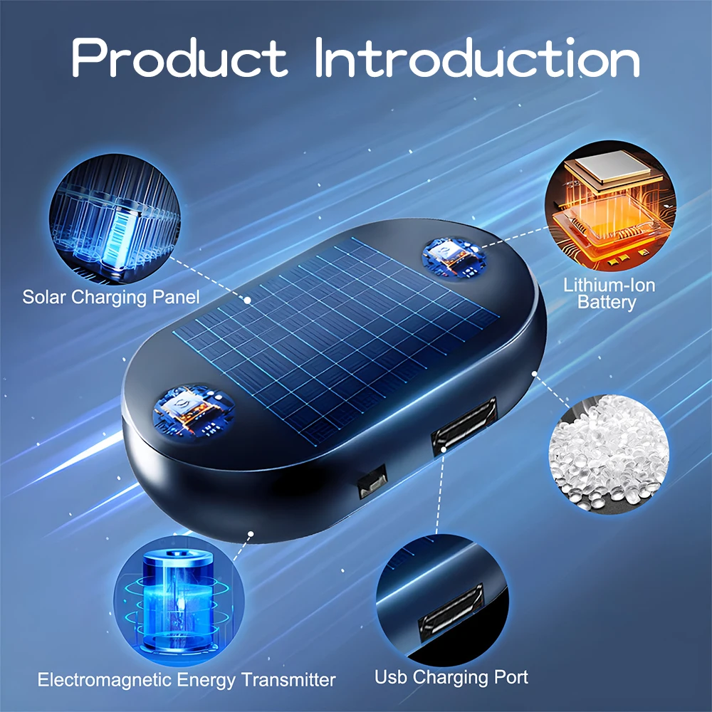 1PC Solar Snow Plow Antifreeze Car Electromagnetic Molecular Defroster Front Rear Windshield Car Snow Removal Instrument windshield deicing instrument,windshield defroster,car deicer